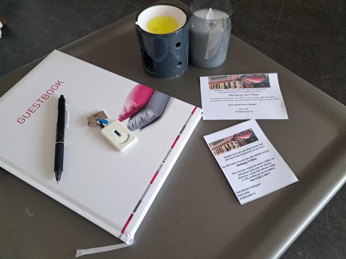 Airbnb 'Logeren Aan Het Plein' In Het Centrum Van Meppel Ngoại thất bức ảnh